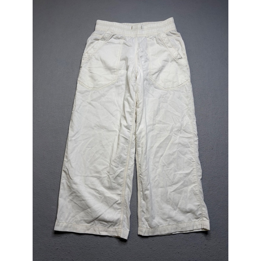 We The Free Pants Women XS Corduroy Wide‎ Leg Cropped Elastic Waist OB2307778